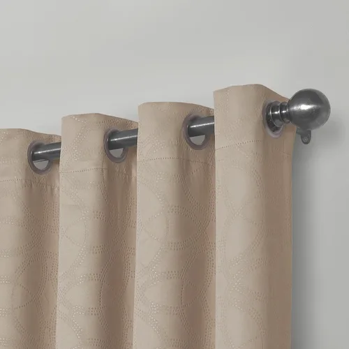 Miniatura 2 de Eclipse Kingston - Cortinas opacas para dormitorio, 52 x 63 pulgadas, oscurecimiento con aislamiento, panel individual con ojales en la parte
