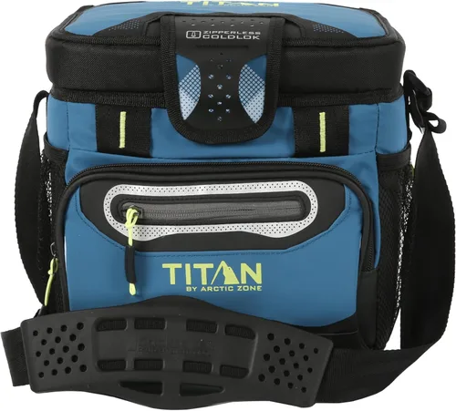 Miniatura 13 de Titan by Arctic Zone Deep Freeze Cooler - Enfriador de cuerpo duro sin cremallera, aislamiento de congelación profunda, forro de cuerpo duro y Gris