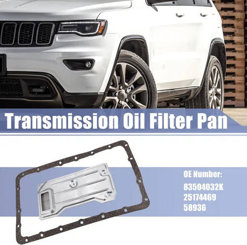 Miniatura 2 de X AUTOHAUX 1 juego 83504032K 25174469 58936 Kit de juntas de cárter de aceite para Jeep Cherokee XJ AW-4 modelos 1987-2001