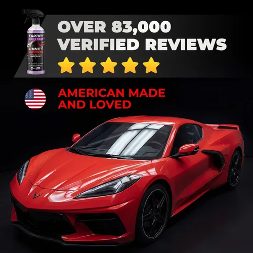 Miniatura 5 de Shine Armor Fortify Quick Coat – Revestimiento cerámico, cera para autos, aerosol pulidor, lavado y encerado sin agua, capa superior hidrofóbica