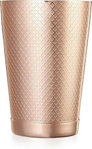 Miniatura 7 de Barfly Agitador de celosía de diamante de 18 oz, chapado en cobre