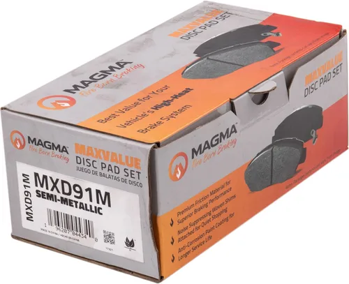 Miniatura 4 de MAGMA Fire Born Braking Pastillas de freno semimetálicas, delanteras MXD91M