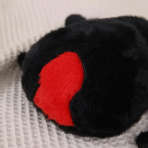 Miniatura 3 de Araña de Halloween, juguete de peluche de araña ultra suave, animal de peluche de araña negra, peluche de araña abrazable y saltarina de 9.8 Negro