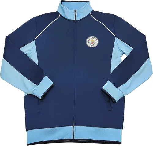 Icon Sports Chaqueta deportiva de fútbol – Camiseta oficial de entrenamiento juvenil del equipo del World Football Club Team Casual con cremallera