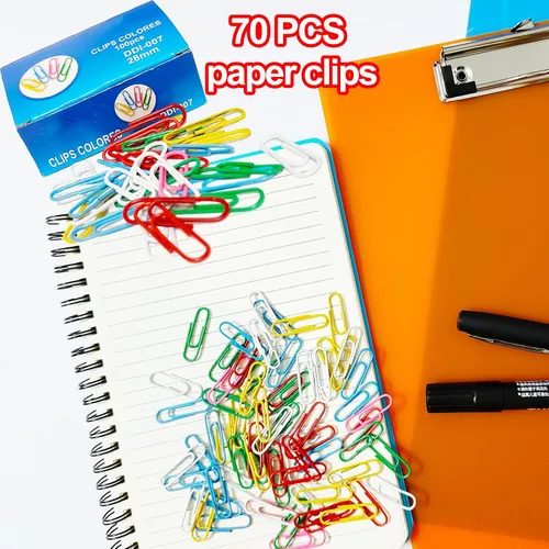 Miniatura 4 de smilixin Paquete de 6 portapapeles de plástico, portapapeles de oficina, tamaño estándar A4, coloridos tableros transparentes con clip de perfil