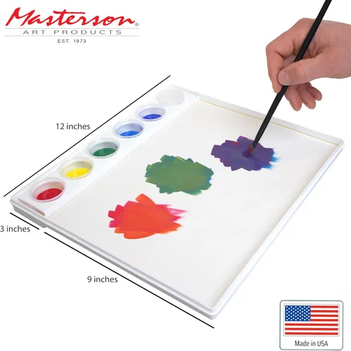 Miniatura 4 de Masterson La paleta de pintores Sta-Wet mantiene la pintura fresca durante días de 9 x 12 pulgadas