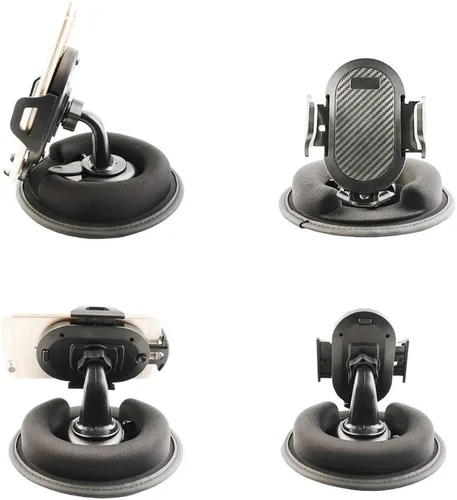 Miniatura 3 de Soporte para teléfono celular, soporte de fricción para puf, 2 en 1 y soporte de ventilación de aire, para iPhone, Android y otros teléfonos