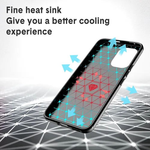 Miniatura 5 de Designed for Xiaomi Poco X8 Pro Max Case,Flexible TPU [Brushed Texture] [Anti-Slip] Shockproof Military Protection Bumper Phone Case,Slim Case Cover