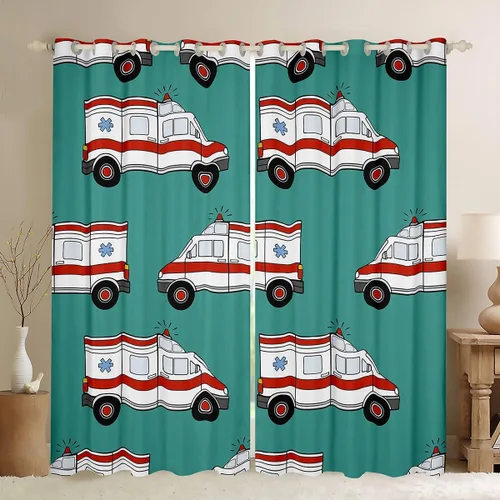 Miniatura 23 de Feelyou Cortinas opacas con estampado de leopardo para dormitorio, sala de estar, safari, cortinas de oscurecimiento de habitación con purpurina
