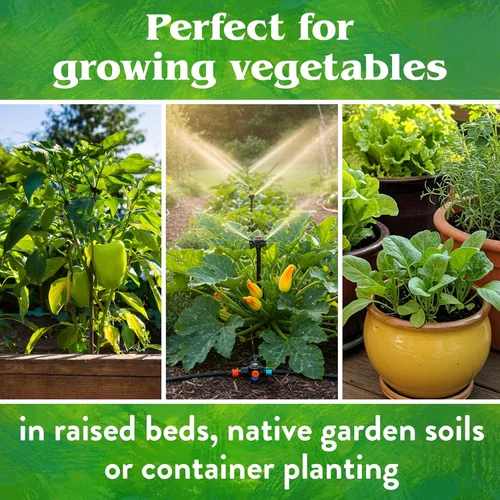 Miniatura 5 de Abonos Naturales Down To Earth Orgánicos para Jardín de Vegetales - Alimento para Plantas de Vegetales, Hierbas, Hortalizas y Camas Elevadas 4-4-4
