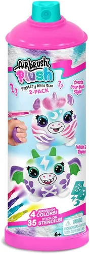 Miniatura 10 de Canal Toys Personaliza el paquete de 2 mini misterios de peluche de aerógrafo. ¿Qué 2 peluches obtendrás? Decora, lava, repite. Personaliza tus