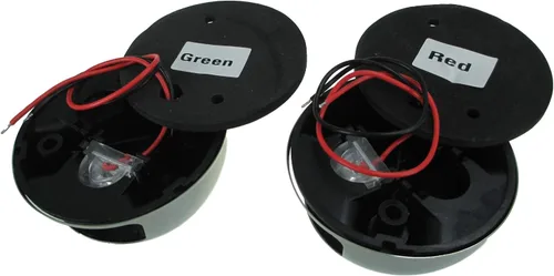 Miniatura 4 de Pactrade Marine Luces LED de estribor verde horizontal del puerto rojo de la navegación SS304