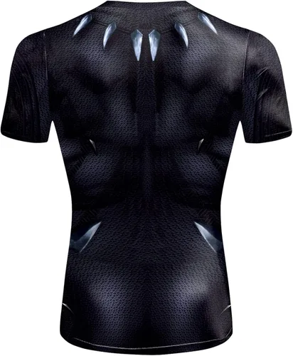 Miniatura 3 de Dimplier Camisetas deportivas de compresión para hombre, de manga corta, para entrenamiento atlético