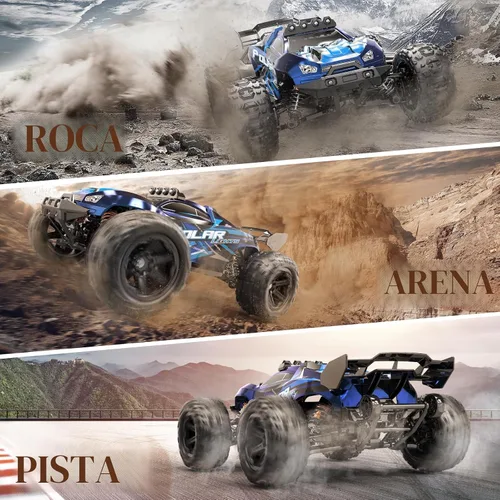 Miniatura 6 de Rc Cars 1:14 All Terrain RC Car para adultos y niños, 4WD Off-Road RC Truck de alta velocidad rápido 40+ KPH, 4X4 impermeable a control remoto con 2