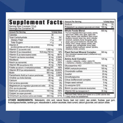 Miniatura 2 de Youngevity Beyond Tangy Tangerine - Fórmula original Complejo multivitamínico y mineral Hecho con alimentos naturales y enteros 5,745 ORAC