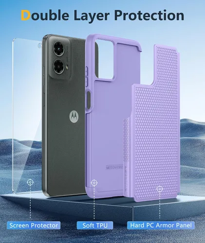 Miniatura 586 de FNTCASE Funda para iPhone 17 Pro: Fundas delgadas translúcidas de color azul claro compatibles con MagSafe, protección completa de la cámara