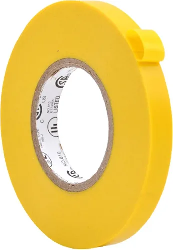 Miniatura 38 de WOD ETC766 - Cinta eléctrica blanca de uso general de grado profesional con núcleo certificado UL/CSA. Cinta eléctrica adhesiva de goma vinílica