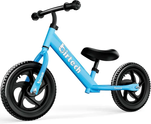 Miniatura 10 de Birtech Bicicleta de equilibrio para niños de 2, 3, 4, 5 años, bicicleta de equilibrio para niños de 12 pulgadas, juguetes para interiores