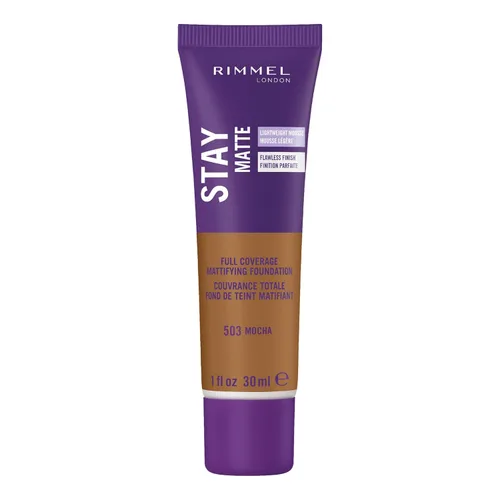 Miniatura 13 de Rimmel London Stay Matte Liquid Mousse - 305 Buff - Base, ligera, control del brillo, sin aceite, 1 oz