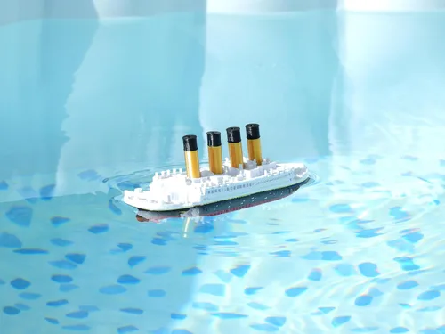 Miniatura 7 de TheRoller3d Modelo de bañera flotante RMS Titanic (solo modelo de bañera italiana)