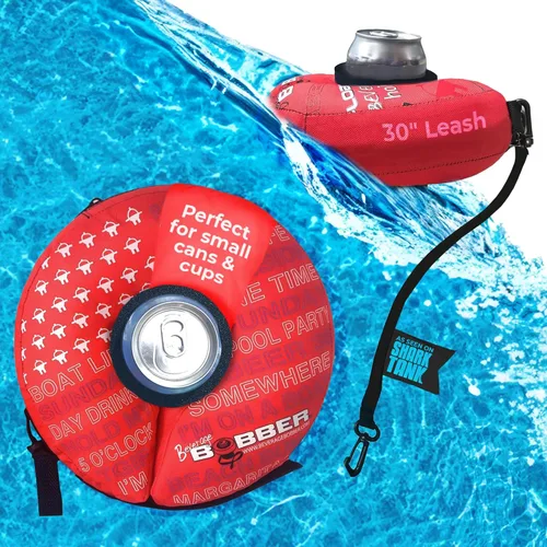 Human Bobber Soporte inflable flotante para bebidas para piscina, flotadores de barra para bebidas para adultos para sostener latas de cerveza, taza