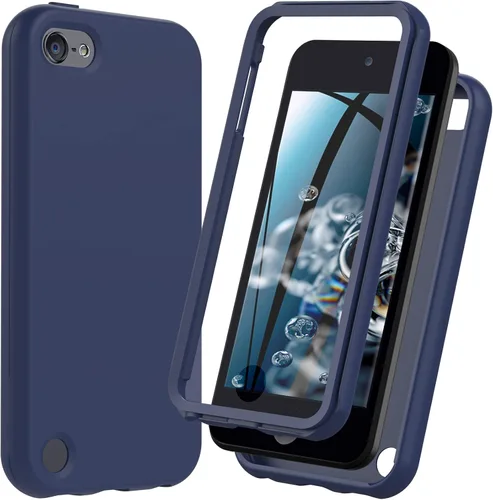 Miniatura 8 de Hensinple para iPod Touch de 7ª/6ª/5ª Generación, Funda para iPod Touch, Funda de silicona a prueba de golpes