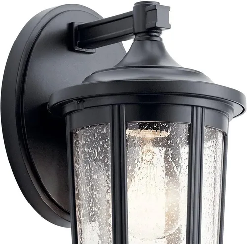 Miniatura 4 de Kichler Lighting Fairfield - Lámpara de pared (11 pulgadas, 1 luz), color negro