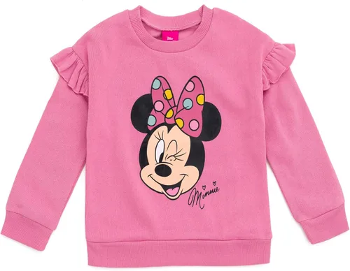 Miniatura 12 de Disney Minnie Mouse - Conjunto de sudadera de forro polar y leggings acampanados, tallas para bebés y niños grandes (18 meses - 10-12)