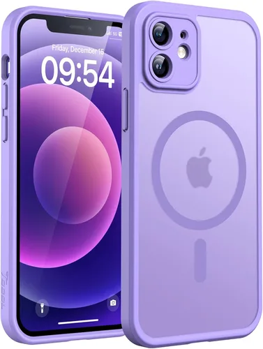 Miniatura 104 de TOCOL Funda magnética 3 en 1 para iPhone 14 Pro, mejorada [protección completa de cámara] con 2 protectores de pantalla, funda de grado militar Azul