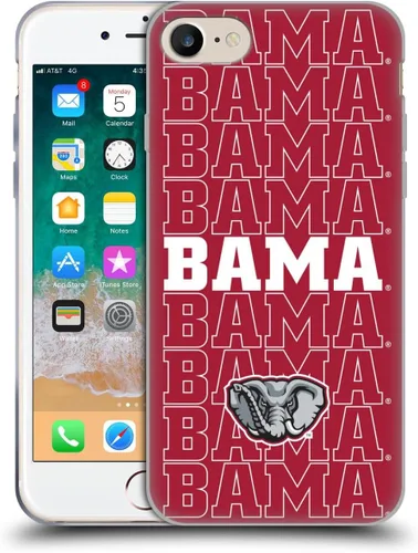 Miniatura 372 de Head Case Designs Funda de gel suave con licencia oficial de la Universidad de Alabama UA Collage compatible con Apple iPhone 13 Pro Max