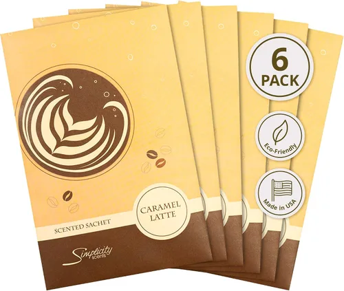 Miniatura 16 de Simplicity Scents - Paquete de 6 bolsitas perfumadas en barra de canela, otoño e invierno, bolsas perfumadas de larga duración, fragancia