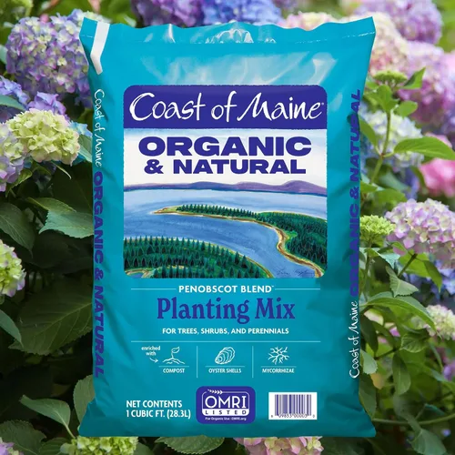 Miniatura 2 de Coast of Maine Penobscot Blend, 1 pies cúbicos (paquete de 4) mezcla de plantación orgánica y natural para árboles, arbustos y plantas perennes