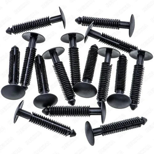 Miniatura 8 de Rexka 10 clips de retención de moldeo basculante compatibles con Ford W710532-S300 Mustang 05-12 Transit