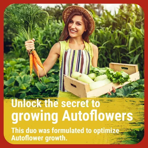 Miniatura 2 de Cronk Nutrients Bonnie & Clyde Autofloreciente Nutrients Bloom and Grow - Kit de nutrientes para plantas autoflorecientes que aumentan