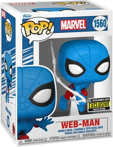 Miniatura 2 de Funko Pop Spider-Man Web-Man Figura de vinilo #1560, caja exclusiva incluida, 3.75 pulgadas