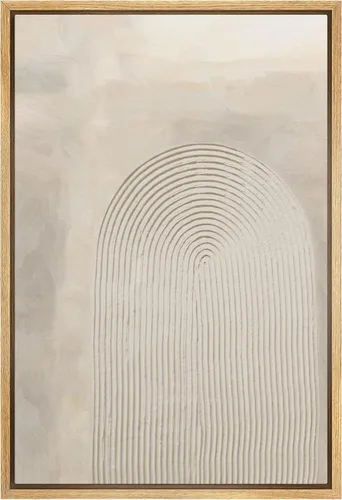 Miniatura 26 de SIGNWIN Lienzo enmarcado para pared, nubes blancas sobre el mar azul marino, pintura al óleo del océano costero, primer plano abstracto, moderno