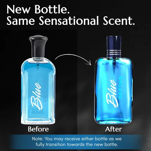Miniatura 7 de PB ParfumsBelcam Blue Depths Eau de Toilette Fragancia en Spray - 2.5 onzas líquidas. Colonia acuática fresca para hombres con aroma cítrico fresco