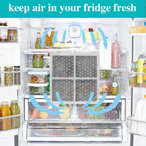 Miniatura 4 de SEISSO LT120F - Filtro de aire fresco para refrigerador LG, compatible con Kenmore, refresca el aire del refrigerador, absorbe olores, 3 paquetes