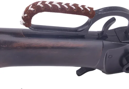 Miniatura 7 de WAYNE'S DOG Envoltura de palanca de cuero genuino para rifles y escopetas de acción de palanca, hecha a mano