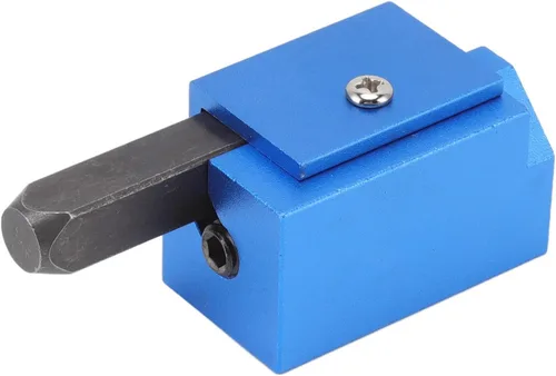 Miniatura 7 de Fdit Cincel de esquina, ángulo recto de esquina de madera cincel herramienta de cuadratura para ranurar (azul)