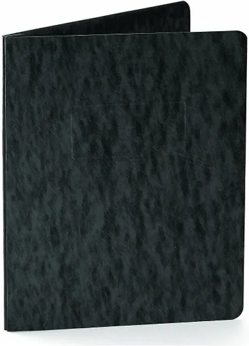 Oxford Cubiertas para informes de tablero prensado con bisagra lateral marcada, color negro, tamaño carta, 5 por paquete, (99406)