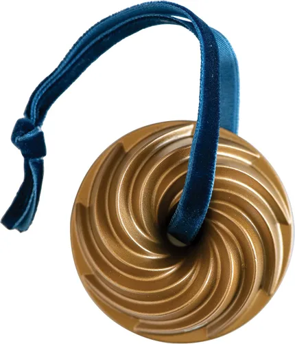 Miniatura 10 de Nordic Ware Bundt - Juego de adornos dorados, 2 piezas