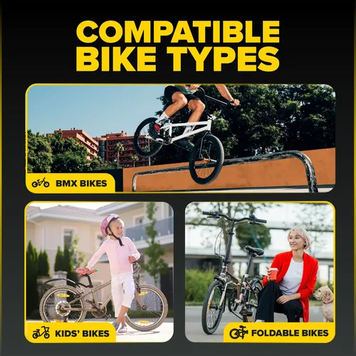 Miniatura 5 de Ultraverse Tubo interior de bicicleta para neumáticos de bicicleta de 18 x 1.75/1.95/2.10/2.125 pulgadas con válvula Schrader - Tubos de goma