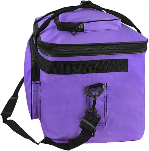 Miniatura 3 de Bolsa de almacenamiento de suministros de arte de gran capacidad con correas, impermeable, suministros de dibujo, bolsa de viaje portátil