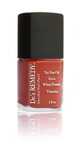 Miniatura 2 de Dr's Remedy - Juego de 3 esmaltes de uñas, paquete de 3, fortalecedor de uñas enriquecido natural, no tóxico y orgánico, trío Happy Healthy Harvest