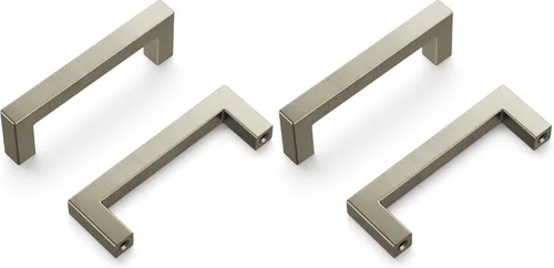 Miniatura 74 de Hickory Hardware - HH075326-BGB - Manija de la colección Skylight, 3 pulgadas de centro a centro, latón dorado cepillado.