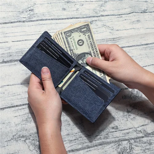 Miniatura 38 de Lanyani Carteras RFID Bifold Simple