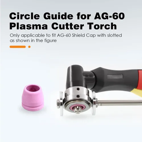 Miniatura 5 de Rueda de brújula de guía de rodillos AG-60 Circinus SG-55 WSD-60 para antorcha de corte de plasma AG-60