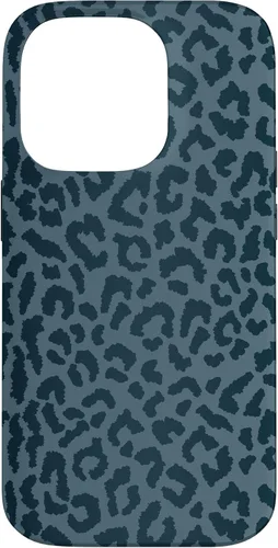 Miniatura 17 de iPhone 12/12 Pro Leopard Pacific Blue Phone-12 Pro & Pro Max Cheetah Skin Case