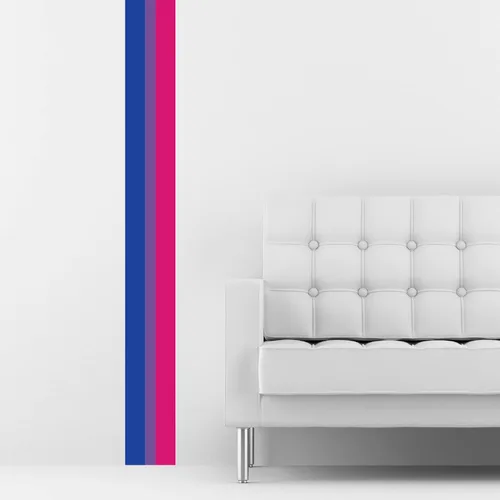 Miniatura 15 de Pegatinas de pared con diseño de rayas de orgullo – LGBTQ+ Pride Decor (Philadelphia POC)